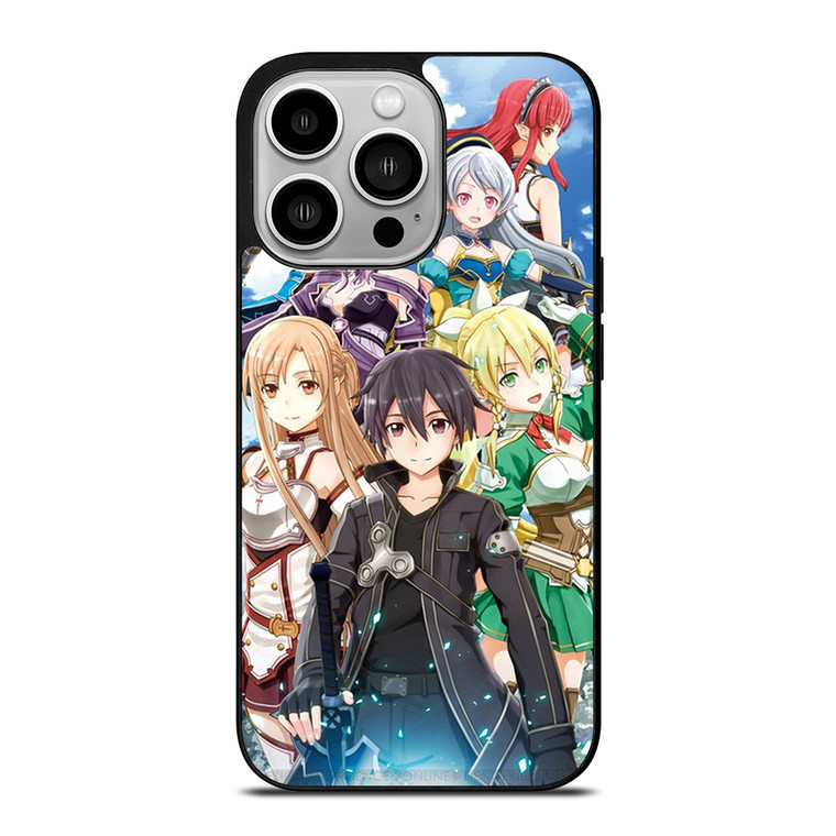 SWORD ART ONLINE CHARACTER ANIME iPhone 14 Pro Case Cover