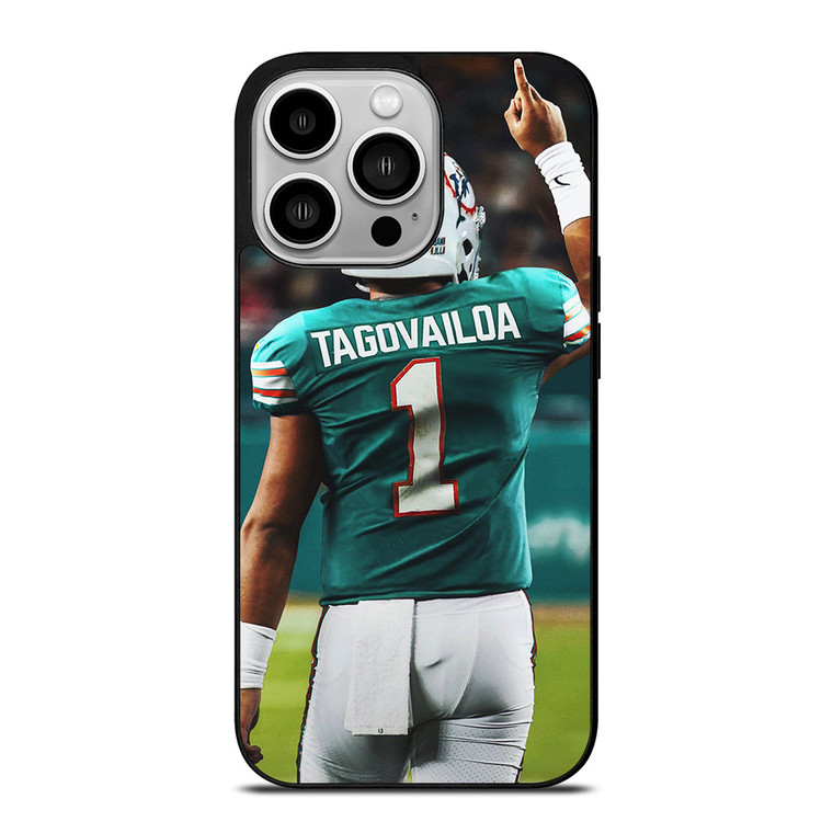 TUA TAGOVAILOA MIAMI DOLPHINS NFL  iPhone 14 Pro Case Cover