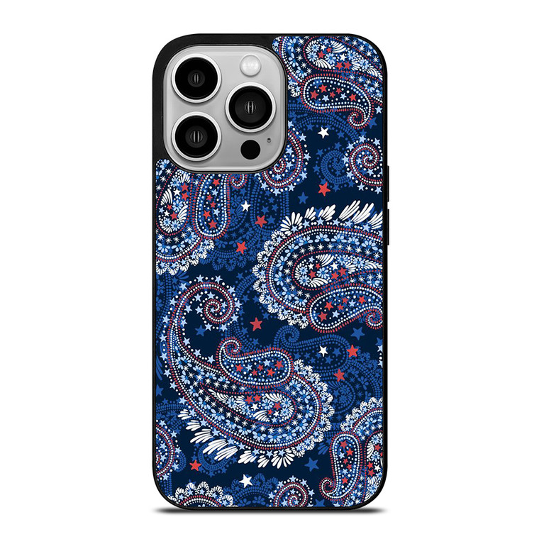 VERA BRADLEY BLUE PATTERN iPhone 14 Pro Case Cover