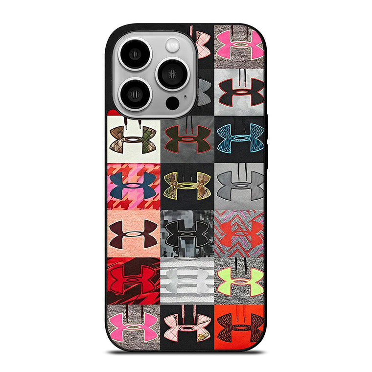 UNDER ARMOUR LOGO COLLAGE  iPhone 14 Pro Case Cover