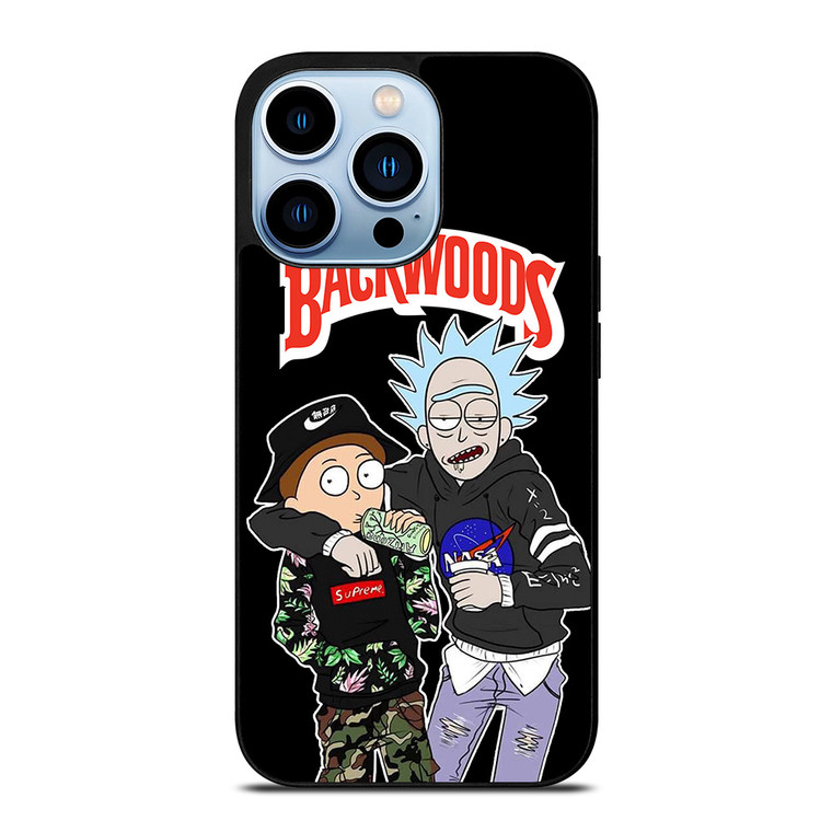 BACKWOODS RICK AND MORTY 4 iPhone 13 Pro Max Case Cover