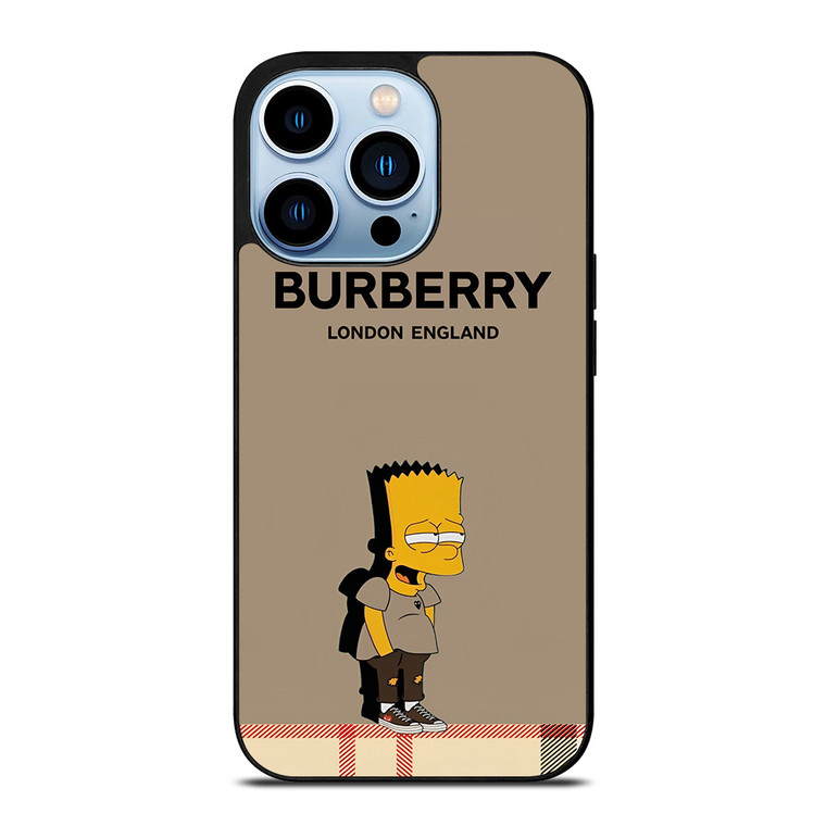 BART SIMPSON BURBERRY LONDONG iPhone 13 Pro Max Case Cover