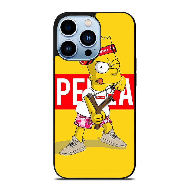 BART SIMPSON SUPREME HYPEBEAST iPhone 13 Pro Max Case Cover