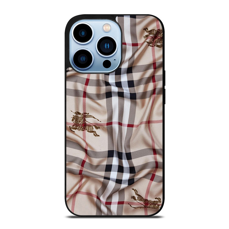 BURBERRY FABRIC iPhone 13 Pro Max Case Cover