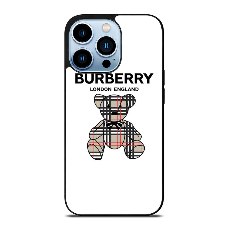 BURBERRY LONDON LOGO BEAR iPhone 13 Pro Max Case Cover