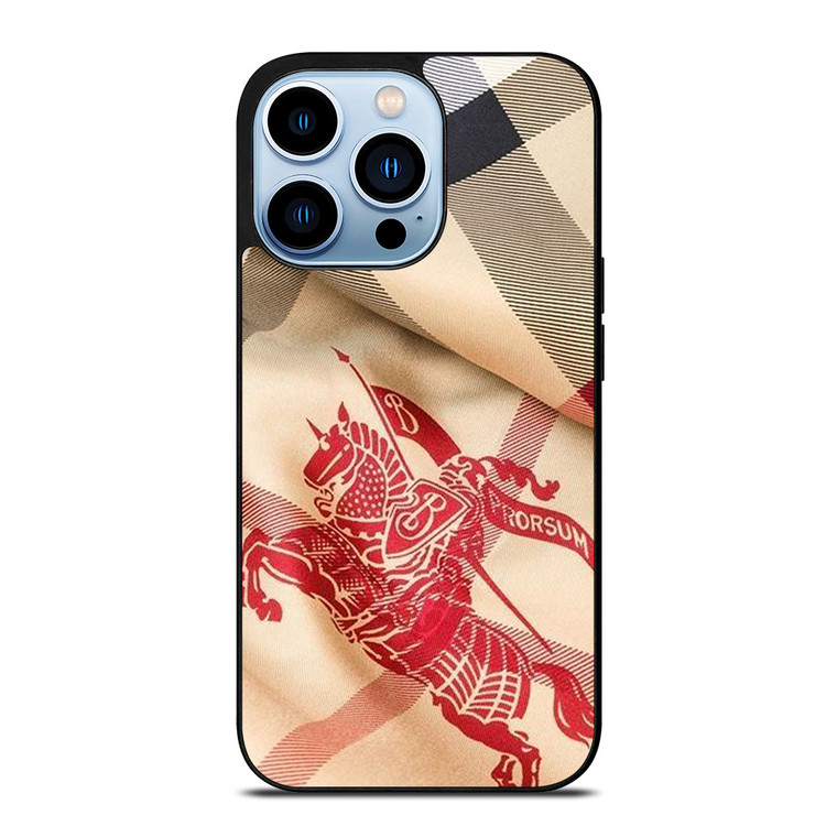 BURBERRY LONDON PATTERN LOGO EMBLEM iPhone 13 Pro Max Case Cover