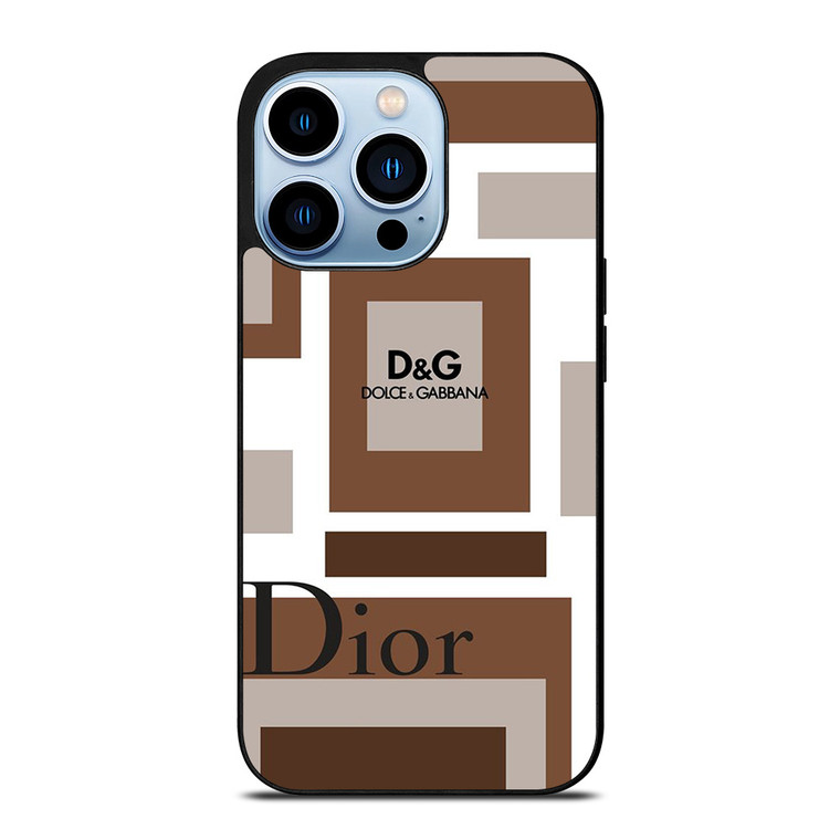 D&G DOLCE AND GABBANA DIOR iPhone 13 Pro Max Case Cover