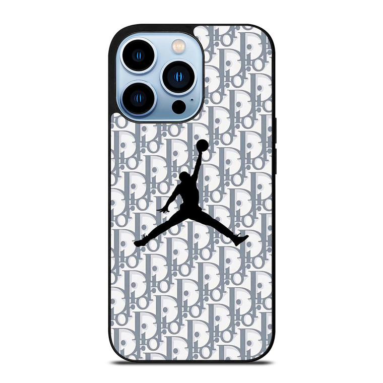 DIOR X AIR JORDAN LOGO iPhone 13 Pro Max Case Cover