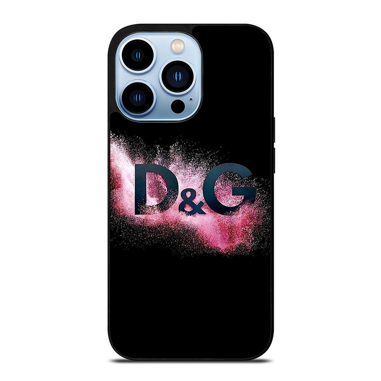 DOLCE AND GABBANA D&G LOGO SPARKLE iPhone 13 Pro Max Case Cover