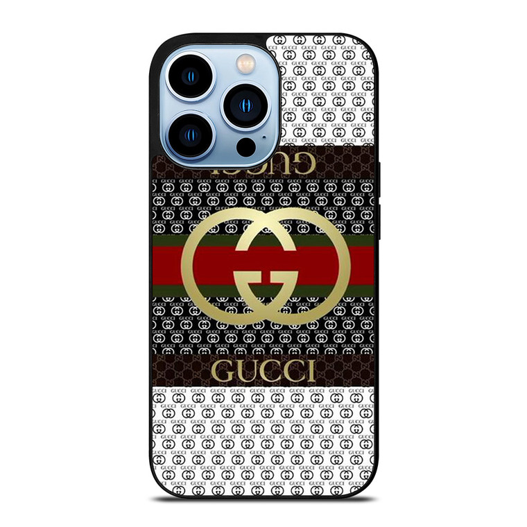 GUCCI GUCCI LOGO EMBLEM iPhone 13 Pro Max Case Cover