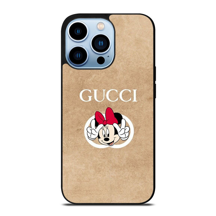 GUCCI LOGO PATTERN DISNEY MINNIE MOUSE iPhone 13 Pro Max Case Cover GUCCI LOGO PATTERN DISNEY MINNIE MOUSE iPhone 13 Pro Max Case Cover