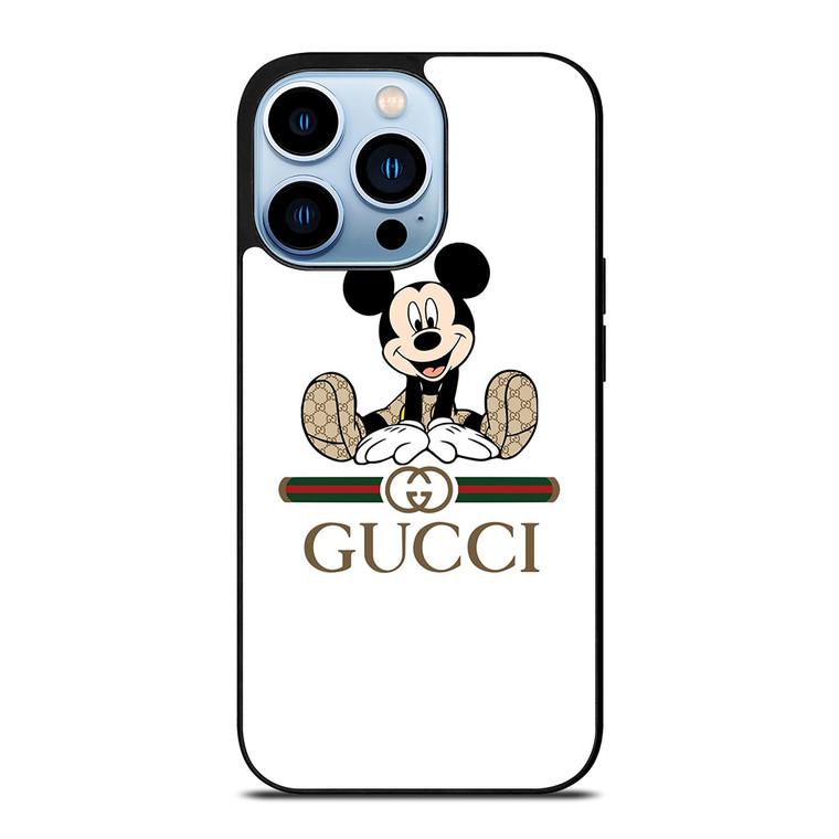GUCCI LOGO X MICKEY MOUSE DISNEY iPhone 13 Pro Max Case Cover