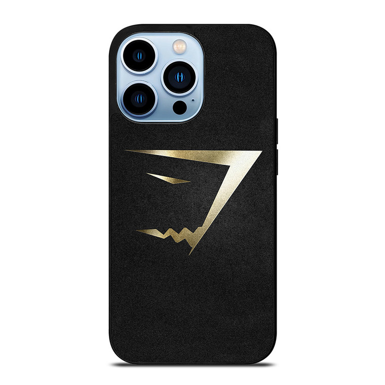 GYMSHARK LOGO GOLD iPhone 13 Pro Max Case Cover