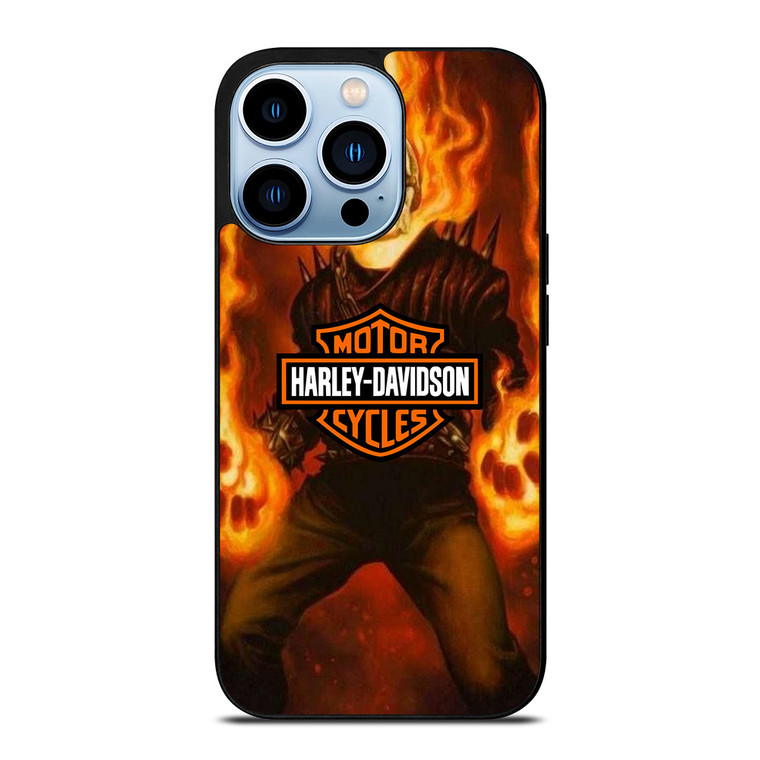 HARLEY DAVIDSON GHOST RIDER iPhone 13 Pro Max Case Cover