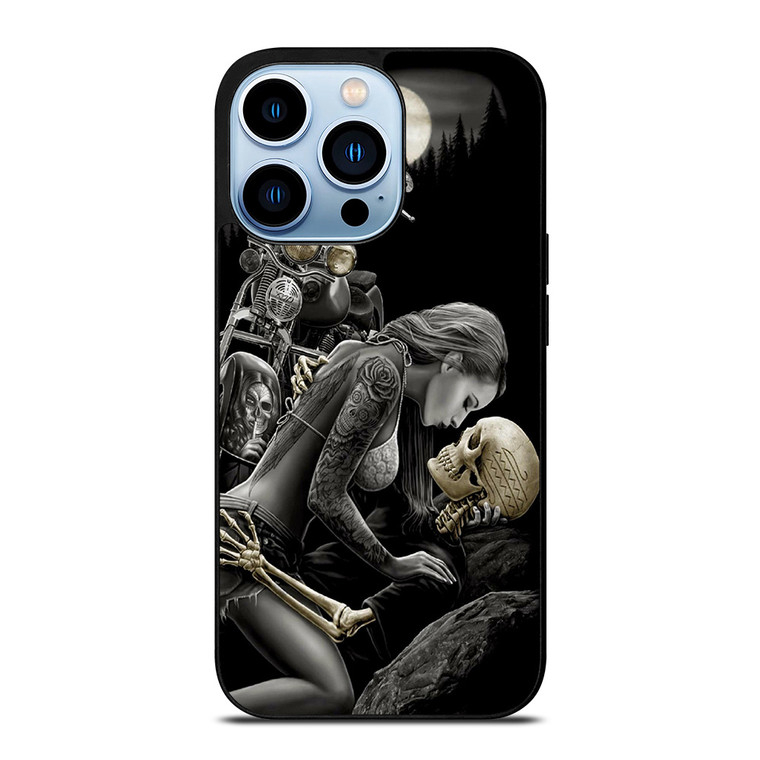 HARLEY DAVIDSON RIDER SKULL iPhone 13 Pro Max Case Cover