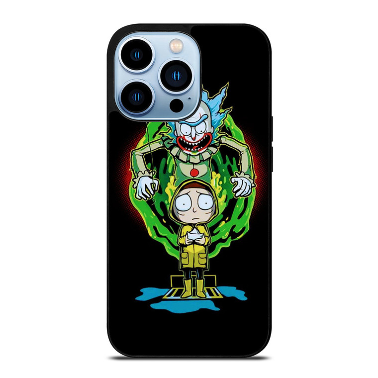 IT RICK AND MORTY CARTOON iPhone 13 Pro Max Case Cover