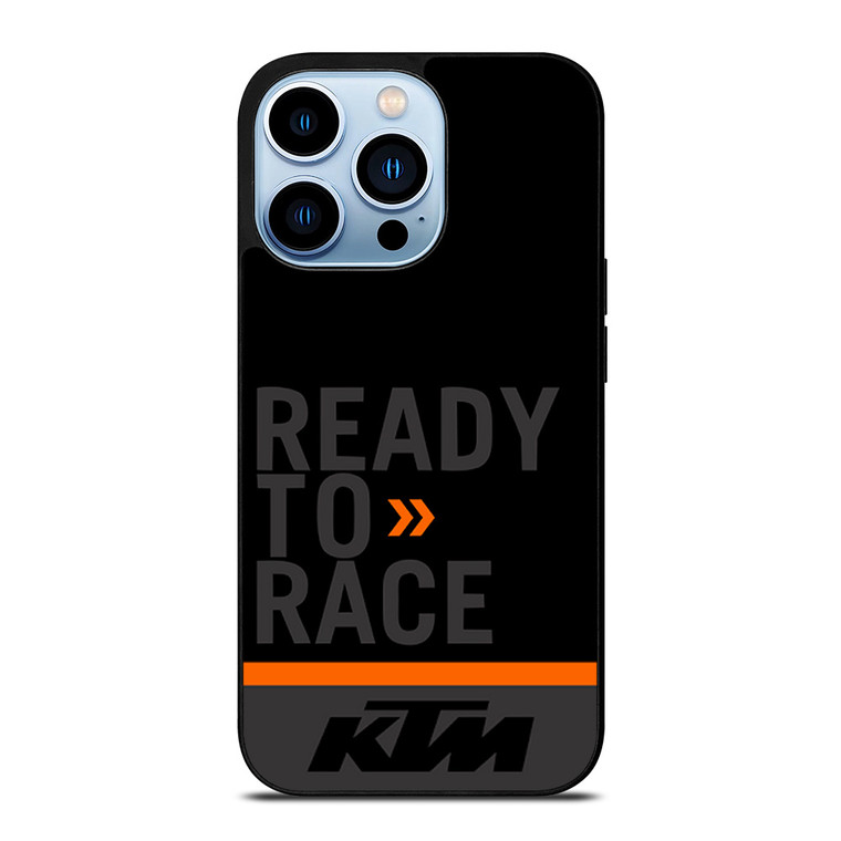 KTM READY TO RACE BLACK iPhone 13 Pro Max Case Cover