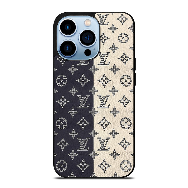 LOUIS VUITTON PATTERN BLACK AND WHITE iPhone 13 Pro Max Case Cover