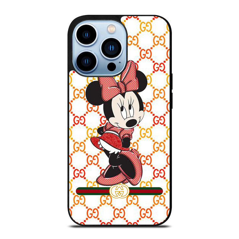 MINNIE MOUSE DISNEY CUTE X GUCCI iPhone 13 Pro Max Case Cover MINNIE MOUSE DISNEY CUTE X GUCCI iPhone 13 Pro Max Case Cover