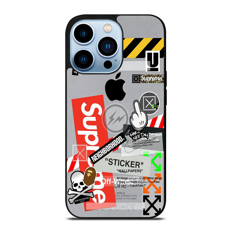 OFF WHITE SUPREME iPhone 13 Pro Max Case Cover