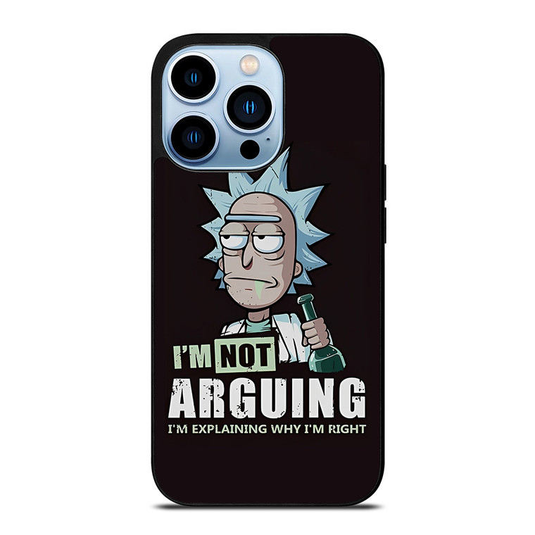 RICK AND MORTY NOT ARGUING iPhone 13 Pro Max Case Cover