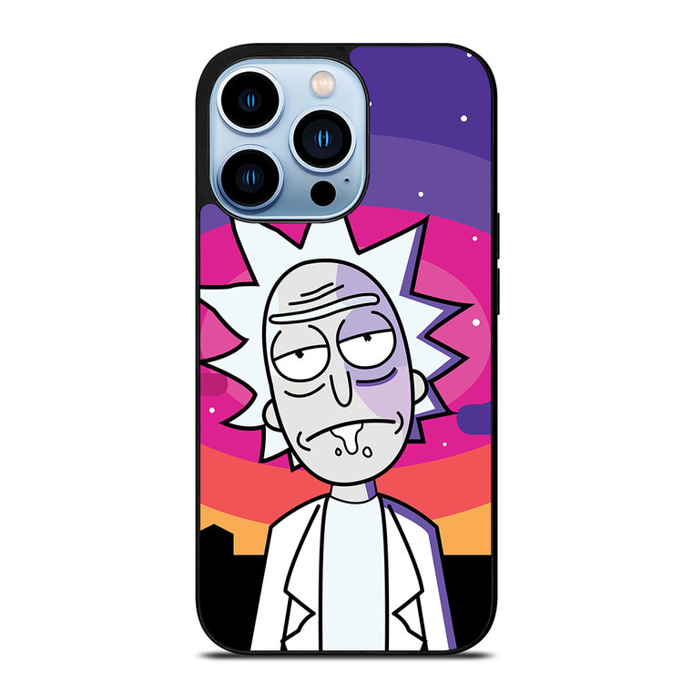 RICK AND MORTY PURPLE ART iPhone 13 Pro Max Case Cover