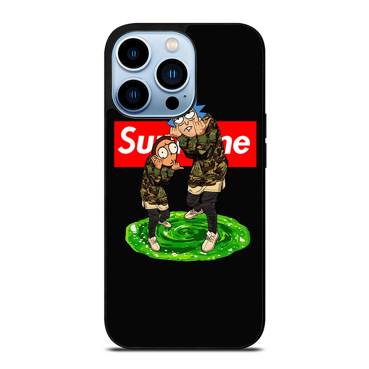 RICK AND MORTY SUPREME iPhone 13 Pro Max Case Cover