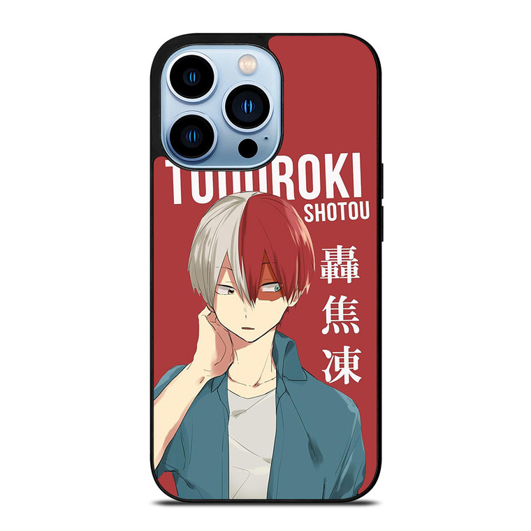SHOTO TODOROKI MY HERO ACADEMIA iPhone 13 Pro Max Case Cover SHOTO TODOROKI MY HERO ACADEMIA iPhone 13 Pro Max Case Cover