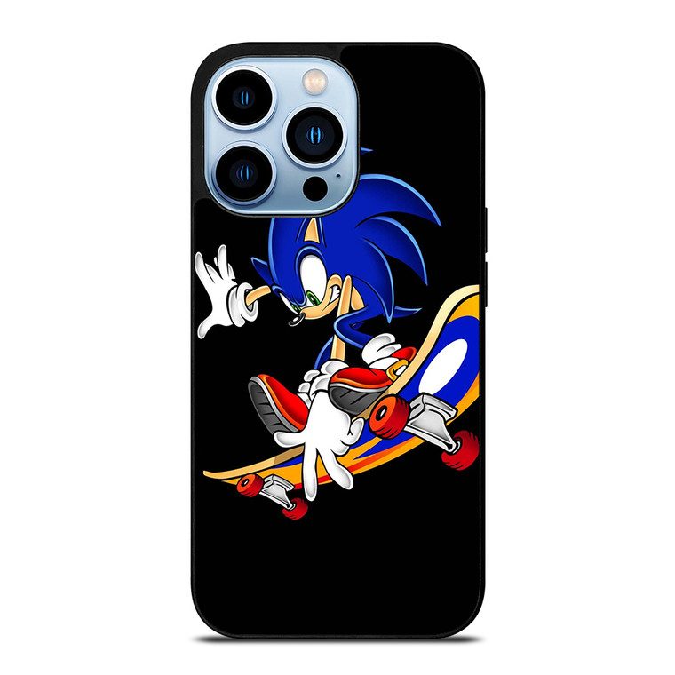 SONIC THE HEDGEHOG SKATEBOARD (2) iPhone 13 Pro Max Case Cover