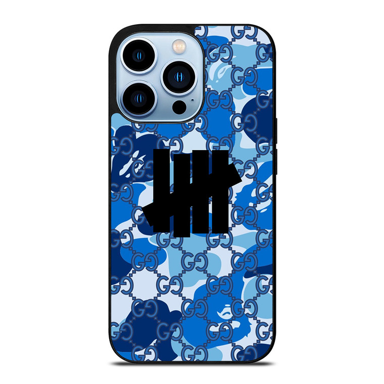 UNDEFEATED X GUCCI X BAPE CAMO iPhone 13 Pro Max Case Cover