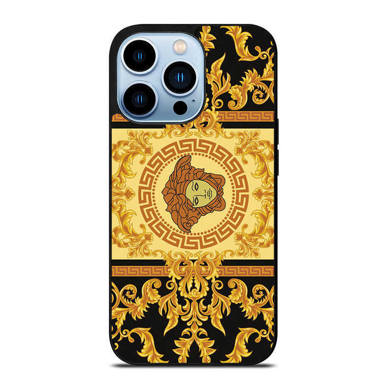 VERSACE ORNAMENT LOGO iPhone 13 Pro Max Case Cover