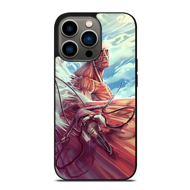 ATTACK ON TITAN COLOSSAL iPhone 13 Pro Case Cover