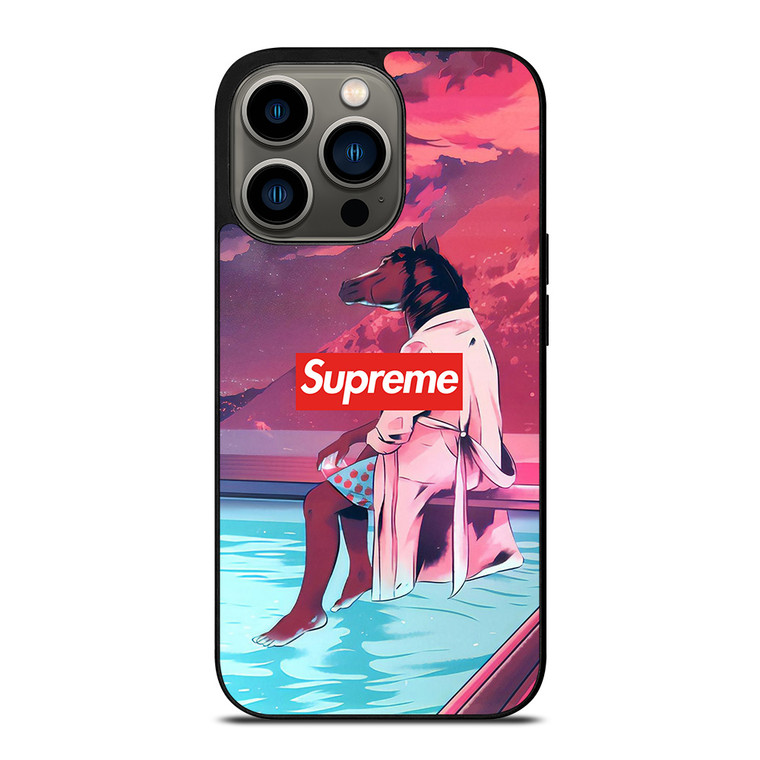BOJACK HORSEMAN SUPREME HYPEBEAST iPhone 13 Pro Case Cover