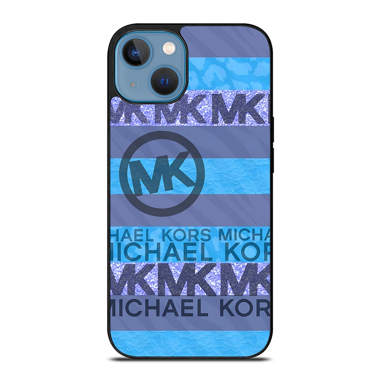 MICHAEL KORS BLUE STRIPE iPhone 13 Case Cover