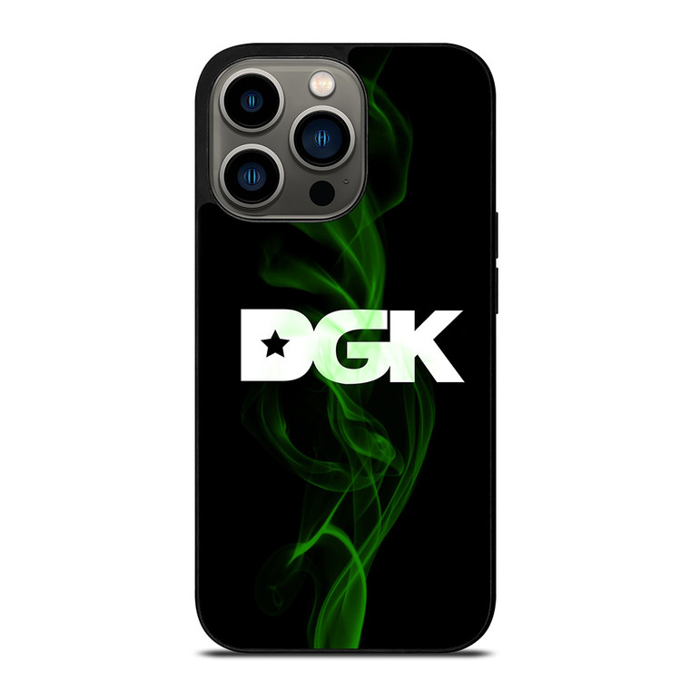 DGK SKATEBOARDING GREEN SMOKE iPhone 13 Pro Case Cover