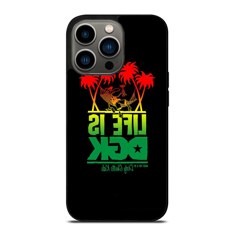 DGK SKATEBOARDING RAINBOW LOGO iPhone 13 Pro Case Cover