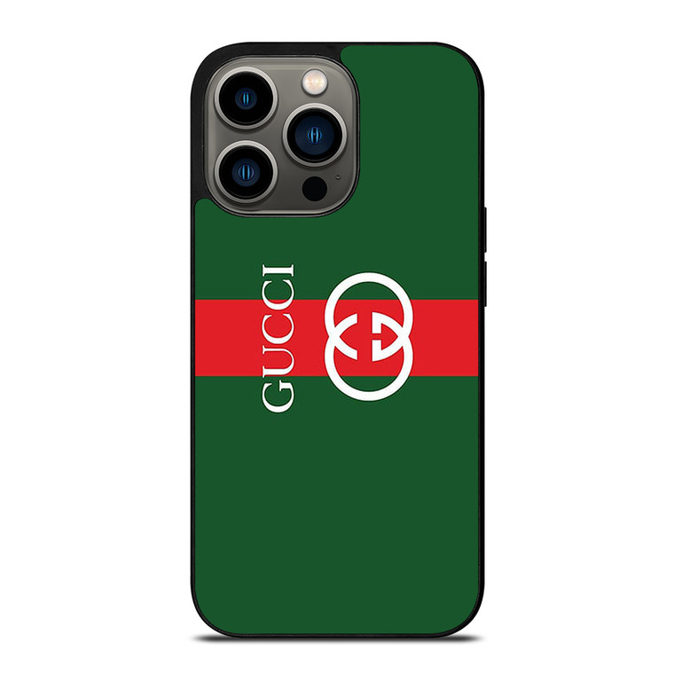 GUCCI GREEN ICON LOGO EMBLEM iPhone 13 Pro Case Cover
