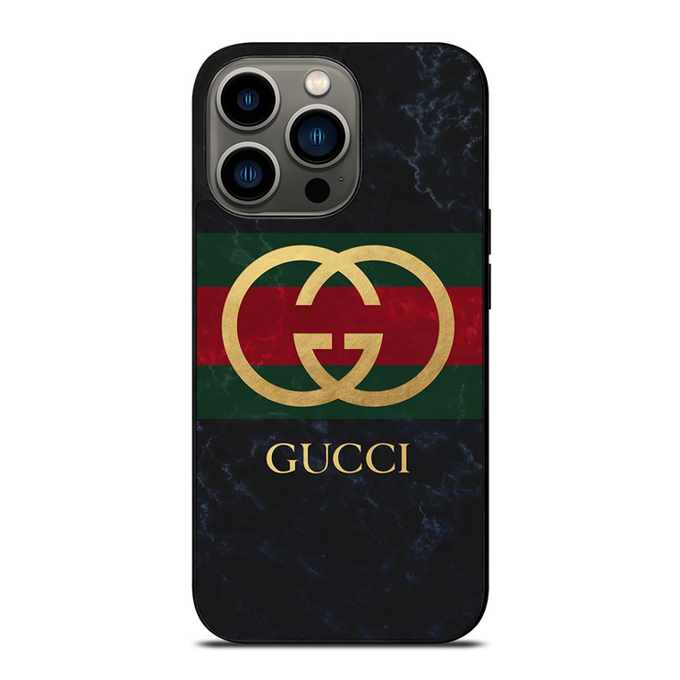 GUCCI LOGO MARBLE PATTERN iPhone 13 Pro Case Cover