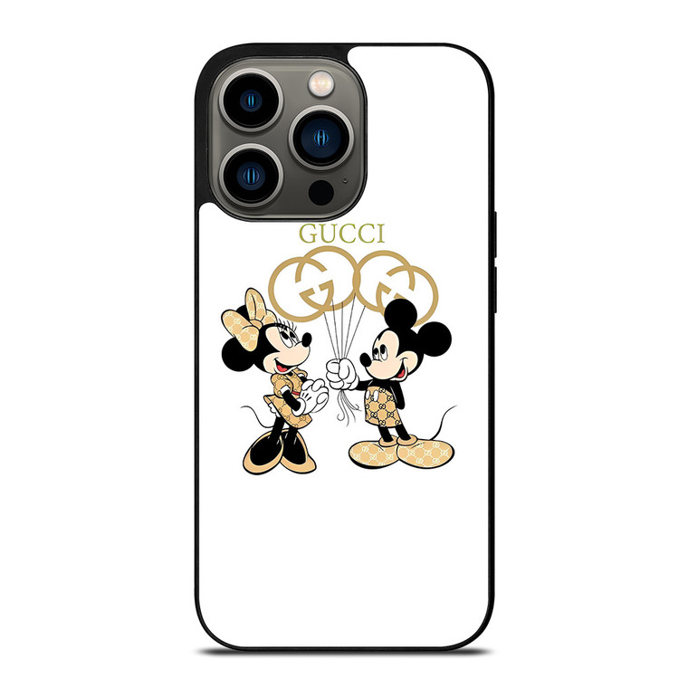 GUCCI MICKEY MINNIE MOUSE BALLOON iPhone 13 Pro Case Cover