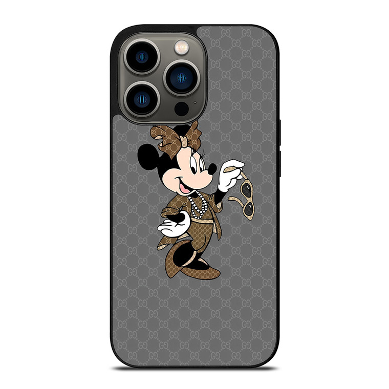 GUCCI MINNIE MOUSE STYLE iPhone 13 Pro Case Cover