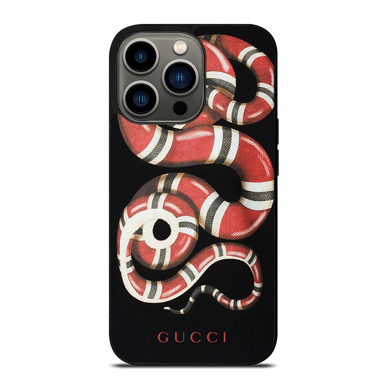 GUCCI SNAKE ART iPhone 13 Pro Case Cover