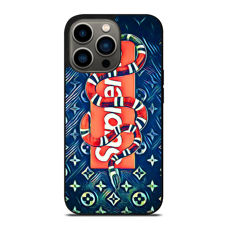 GUCCI SUPREME iPhone 13 Pro Case Cover