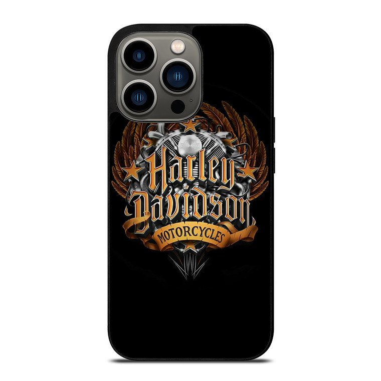 HARLEY DAVIDSON CUSTOM LOGO iPhone 13 Pro Case Cover