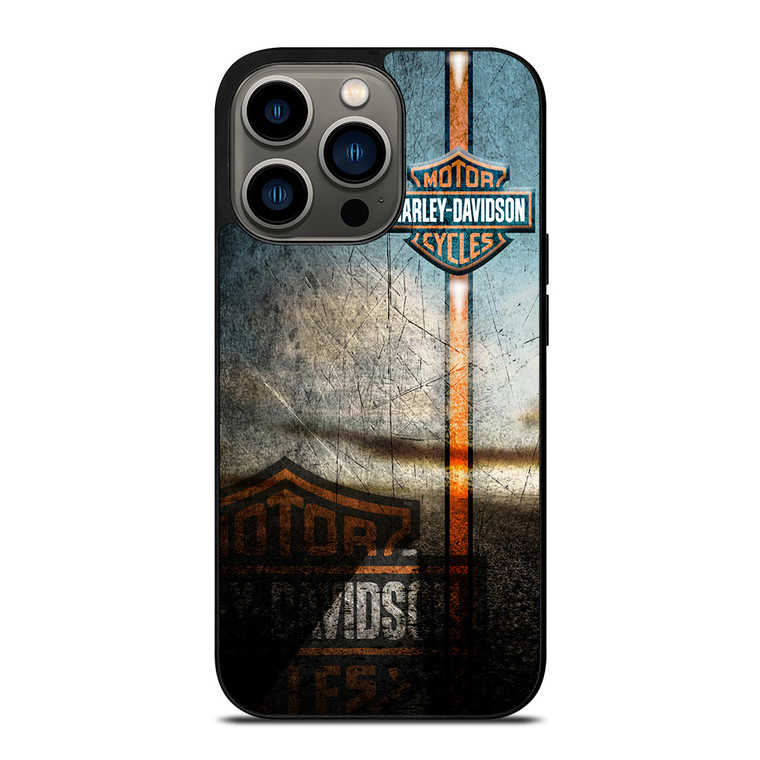 HARLEY DAVIDSON GRUNGE LOGO iPhone 13 Pro Case Cover