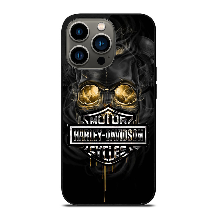 HARLEY DAVIDSON HOT SKULL iPhone 13 Pro Case Cover