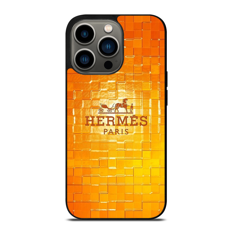 HERMES LOGO CERAMICS iPhone 13 Pro Case Cover