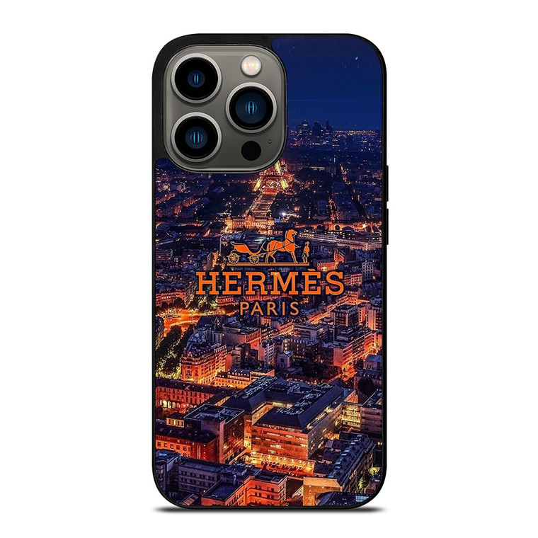 HERMES PARIS CITY LOGO iPhone 13 Pro Case Cover