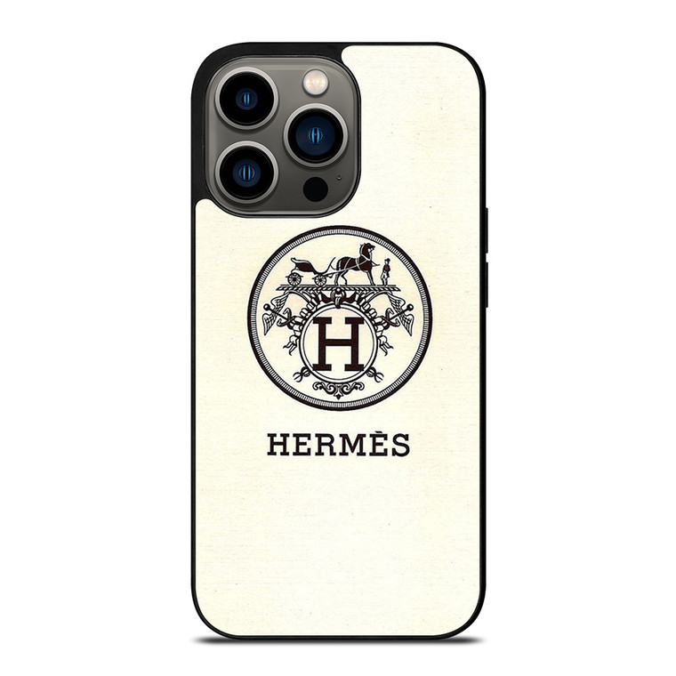 HERMES PARIS LOGO ICON iPhone 13 Pro Case Cover