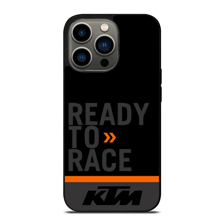 KTM READY TO RACE BLACK iPhone 13 Pro Case Cover