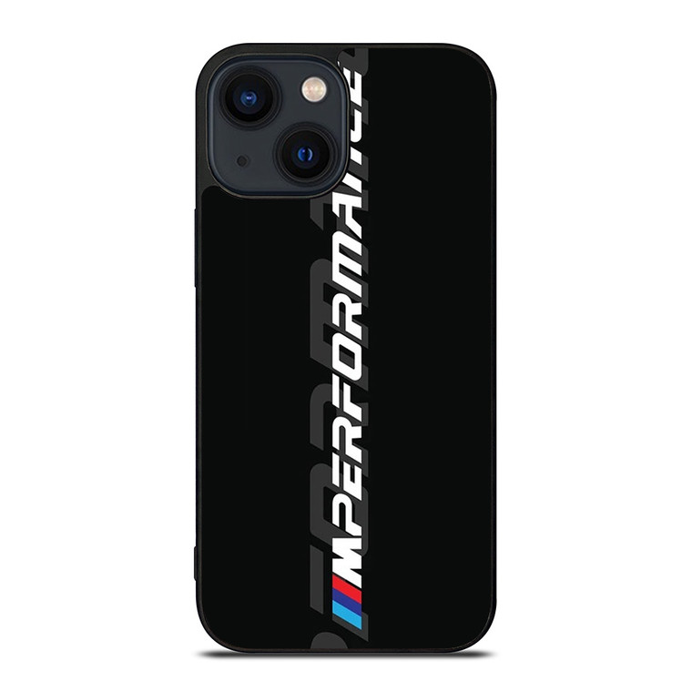 BMW M PERFORMANCES VERTICAL LOGO  iPhone 14 Plus Case Cover